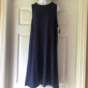 Old Navy sleeveless polka dot dress